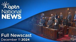 APTN National News December 11, 2024 – Solitary confinement, First Nation police to become essential