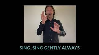 Conductor Video - Eric Whitacre's Virtual Choir 6: Sing Gently (ALTO HIGHLIGHTED)