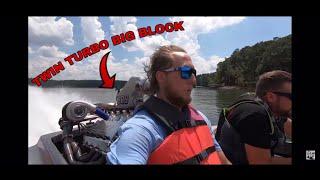 Florida Man rides in 1,700hp Jet Boat!