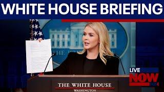 NEWS: White House press briefing, Boca Raton plane crash, latest tariff pause updates