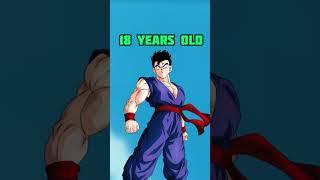 Gohan's Age in Each Arc