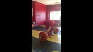 225 lb Snatch  Aaron Uthoff   BYM Athletics  Wickenburg AZ