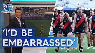 Matthew Lloyd exposes the embarrassing vision of 'bruise-free' Bombers