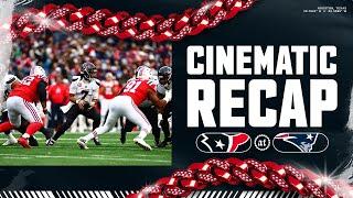 CINEMATIC | Up close for the Houston Texans' 41-21 win over the New England Patriots