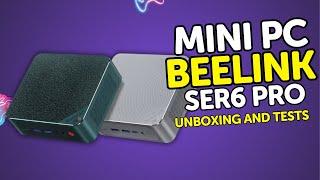 MINI PC BEELINK SER6 PRO: RYZEN 7 7735HS, 32GB DDR5, RADEON 680M (RDNA2) | Unboxing and Review