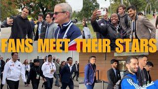Fans Are Excited To Meet Their Chess Stars As They Arrive For The 45th Chess Olympiad Budapest 2024