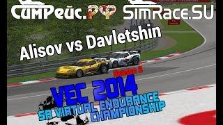 Red Bull Ring 400. D.Davletshin vs A.Alisov  onboard highlights.