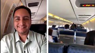 State Rep. Philip Cortez, D-San Antonio, aboard a plane bound for Washington, D.c., on July 12, ...