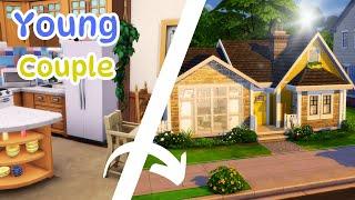 Young Couple & Baby Home | The Sims 4 Speed Build (No CC)