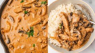 Pork Stroganoff