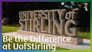 Be The Difference at the University of Stirling