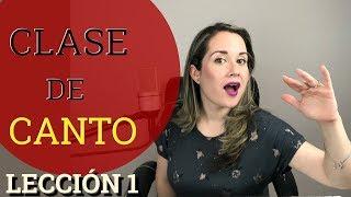 Clases de canto 1 | Como cantar Bien | Ejercicios de Vocalización  Parte I/3