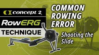 Common Rowing Errors: Shooting the Slide