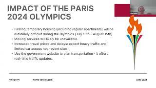 Possible Impacts of the 2024 Olympics on Mobility