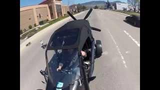 Maverick Flying Car - Monopod POV - Parking Lot Demonstration