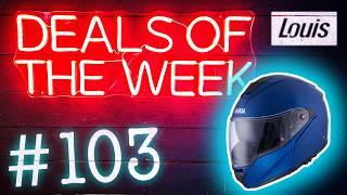 DEALS OF THE WEEK #103: Rear wheel lifter, flip-up helmet, Held textile jacket & license plate ho...