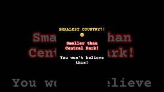  The World’s Smallest Country Is Not What You Think!  | EnigQuiz