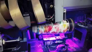High drop 360 rotary UV printer