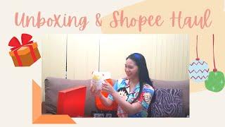 UNBOXING + SHOPEE HAUL | Affordable gadget & hair accessories| Laptop, iPad, iPhone cases | Giveaway