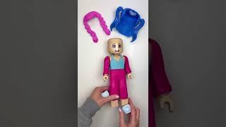 Pink & Blue Transformation ••#myavastars #doll #dolls #asmr #satisfying #shorts28