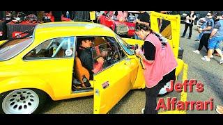 Interior shot of the Home Built By Jeff "Alfarrari" at World Time Attack Sydney 2023