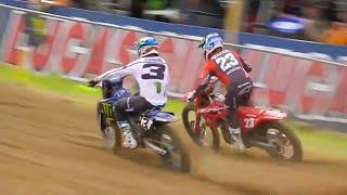 Eli Tomac  goes BEAST MODE passes Savatgy, Roczen and Sexton | 2022 Motocross Spring Creek