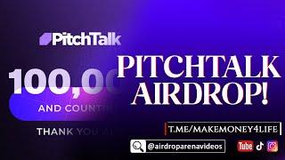 PITCHTALK AIRDROP FARMING