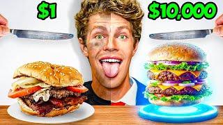 Eating CHEAP vs EXPENSIVE Food Challenge!