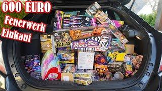 Silvester Feuerwerk Einkaufstour 2023/24 | Für 600 € Feuerwerk einkaufen | Jetzt gehts ab! [Full HD]