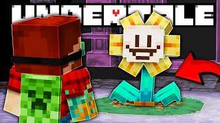 Майнкрафт, но ЭТО настоящий UNDERTALE! Перенесли игру в Майнкрафт!