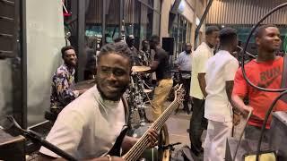 Hothi life Jam session with Ghana’s Finest musicians ft Elvis Yarwoodtoo much heatenjoy