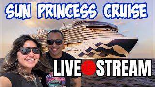 Sun Princess LIVE 1st official USA sailing