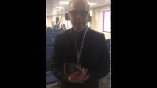 Greetings from the Arab Health Congress in Dubai :Professor Homero Rivas