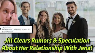 Jill Duggar Shares How She Was Wasn't Asked To Be Apart Of The Bridal Party!Jana Duggar Wedding