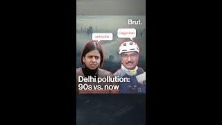 Delhi pollution: 90s vs. now