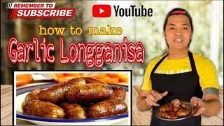 How to make Vigan Longganisa (Garlic flavor)