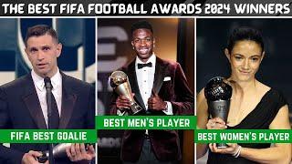 The Best FIFA Football Awards 2024 Winners | FIFA Best Player, Coach | Vinicius JR, Emi Martinez..