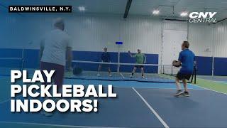 Syracuse Indoor Pickleball brings people from all over CNY with its four courts