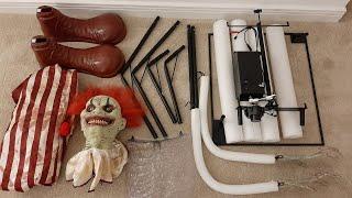 How to setup the Spirit Halloween Creepy Towering Clown