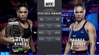 Amanda Nunes x Ronda Rousey | LUTA COMPLETA | UFC Fight Pass