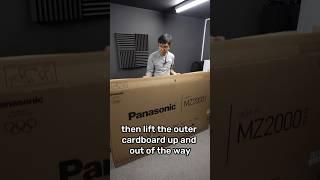 How to Unbox Big TV by Yourself