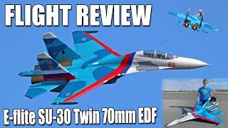 Assembly & Flight Review -- E-flite SU-30 Twin 70mm EDF (The RC Geek)