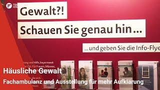 Häusliche Gewalt: Fachambulanz und Ausstellung für mehr Aufklärung