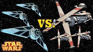 New Galactic Empire TIE Predator vs. Galactic Alliance CF9 Crossfire - Sith-Imperial War Explained