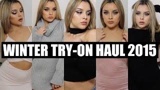 Winter Try-On Haul 2015 | Aidette Cancino