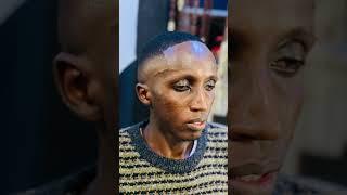 Cleaning high fade with sharp cut