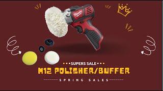 MILWAUKEE 2438-22X M12 VARIABLE SPEED POLISHER/SANDER KIT