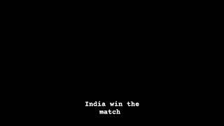 India win ️#cricket #winnerteam