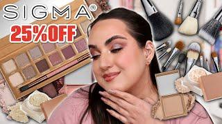 BEST OF SIGMA BEAUTY BRUSHES & MAKEUP! 25% OFF SALE!