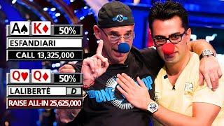 The Biggest Flip in Poker History! $18 Million On The Line!